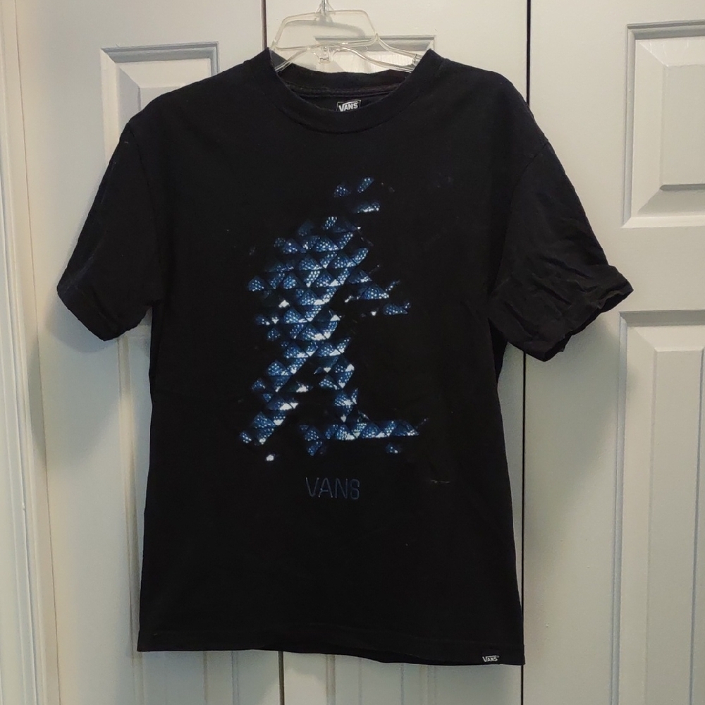 Men's Vintage Vans T Shirt Black M